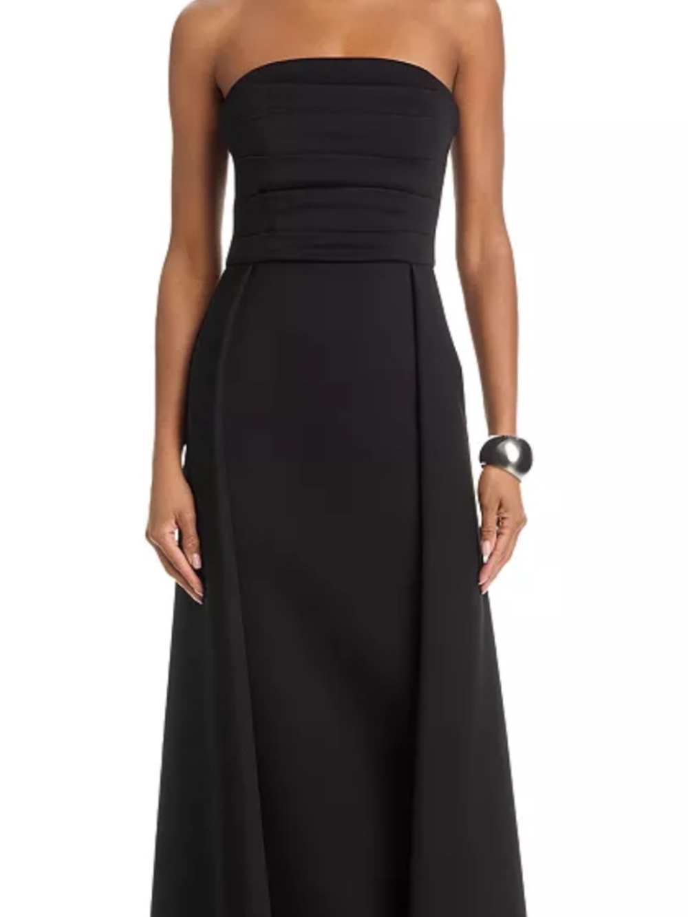 AQUA Tech Scuba Strapless Maxi Dress - Exclusive to Bloomingdales